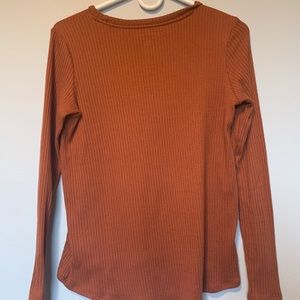 Two America eagle grey/copper long sleeve shirt.